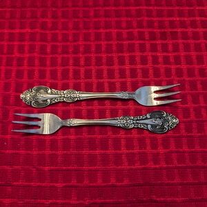 Springtime Stainless Japan 3 Prong Set Of 2.